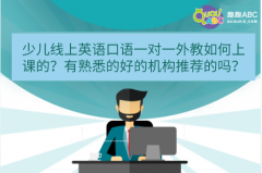 少儿线上英语口语一对一外教如何上课的？有熟悉的好的机构推荐的吗