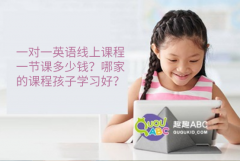 一对一英语线上课程一节课多少钱？哪家的课程孩子学习好？