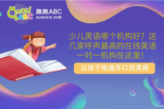 少儿英语哪个机构好？这几家呼声最高的在线英语一对一机构在这里！