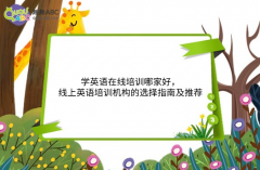 学英语在线培训哪家好，线上英语培训机构的选择指南及推荐