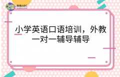 小学英语口语培训，外教一对一辅导辅导