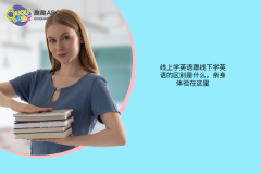 线上学英语跟线下学英语的区别是什么，亲身体验在这里